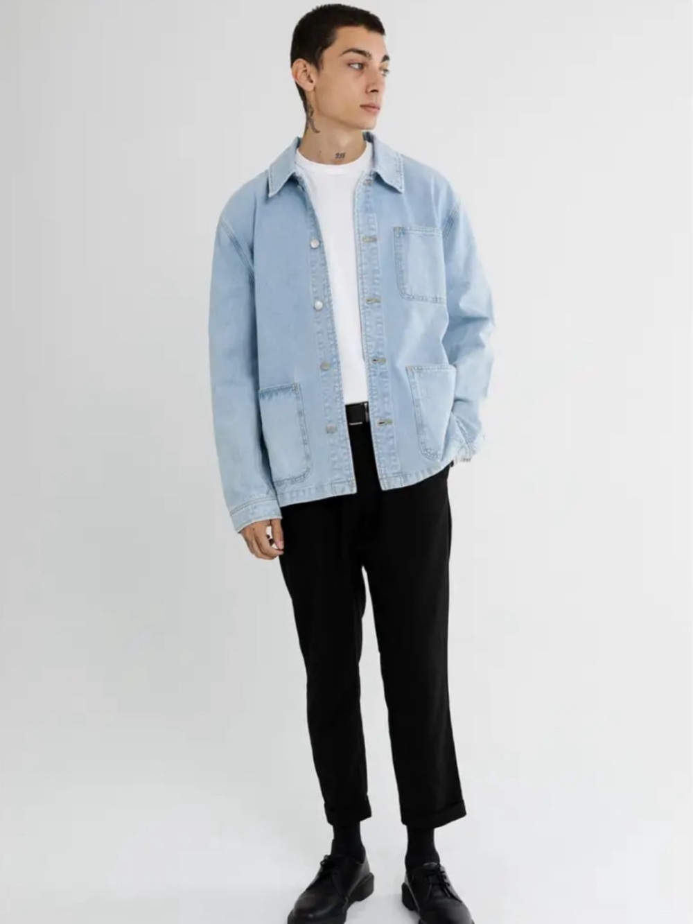 NWT Common Market Unisex Blue Denim Jacket